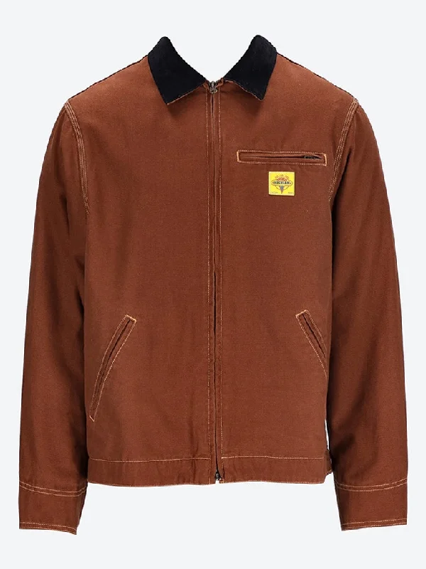 Canvas lined work jacket