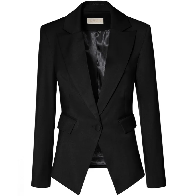 women's-puffer-jackets-and-coats-BLAZER "ANGELA" IN BLACK