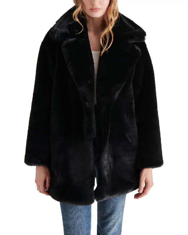 quilted-women's-coats-SNOW COAT BLACK