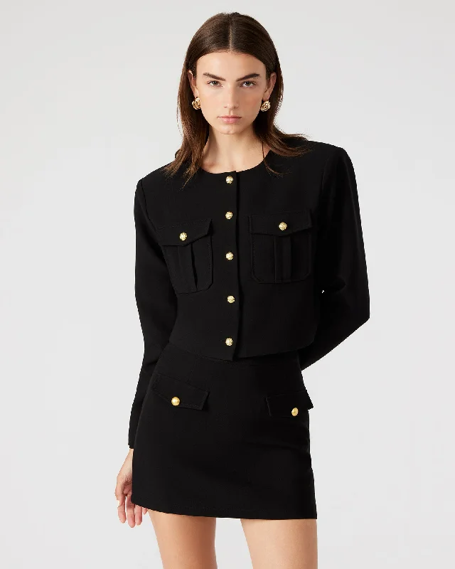 women's-casual-fall-coats-COSETTE BLAZER JACKET BLACK