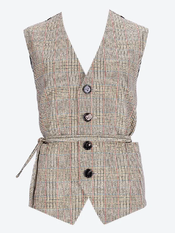 Single breasted gilet