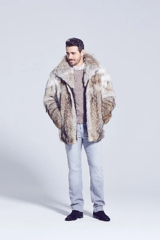 Men's Derek Coyote Fur Jacket