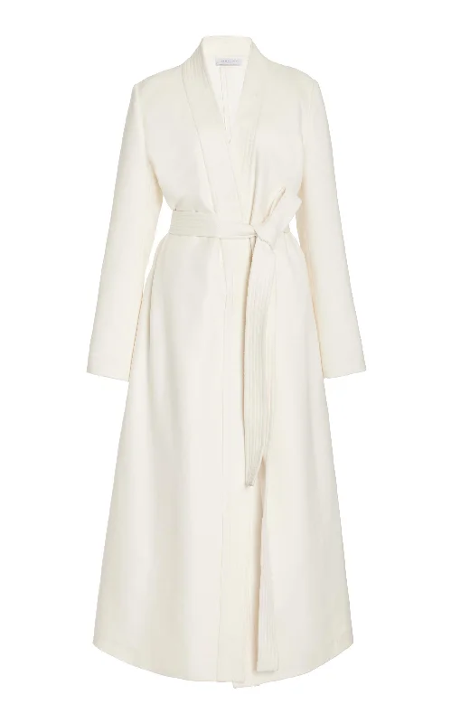 wool-women's-coats-Devon Wrap Coat in Ivory Winter Silk