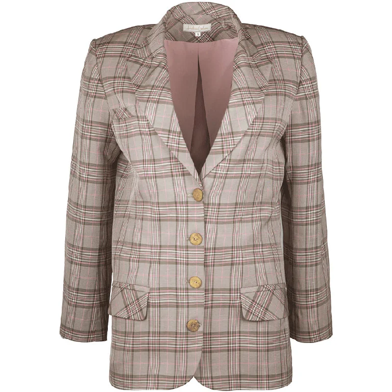 BLAZER "FABIENNE" IN CARO