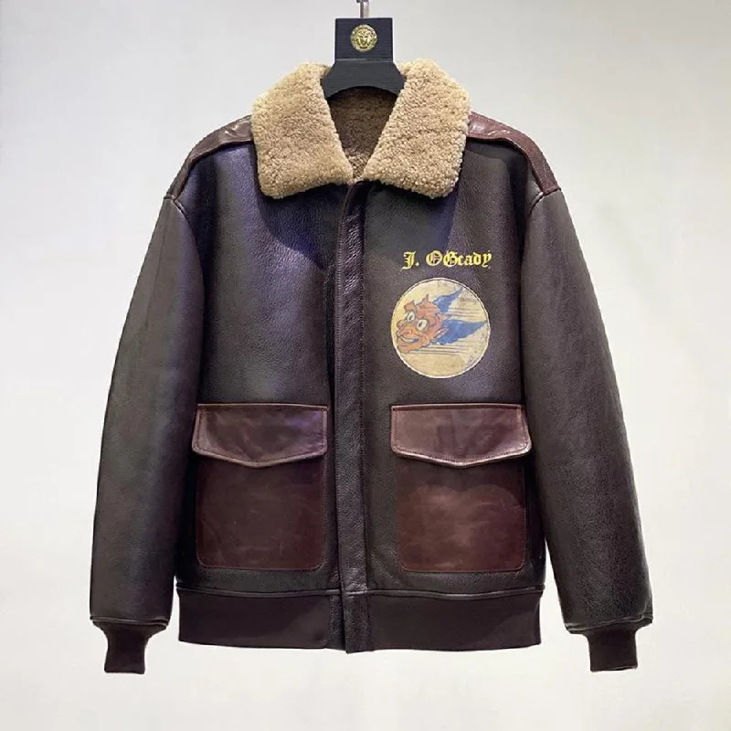 G-1 Saipan Air Force Sheepskin Jacket