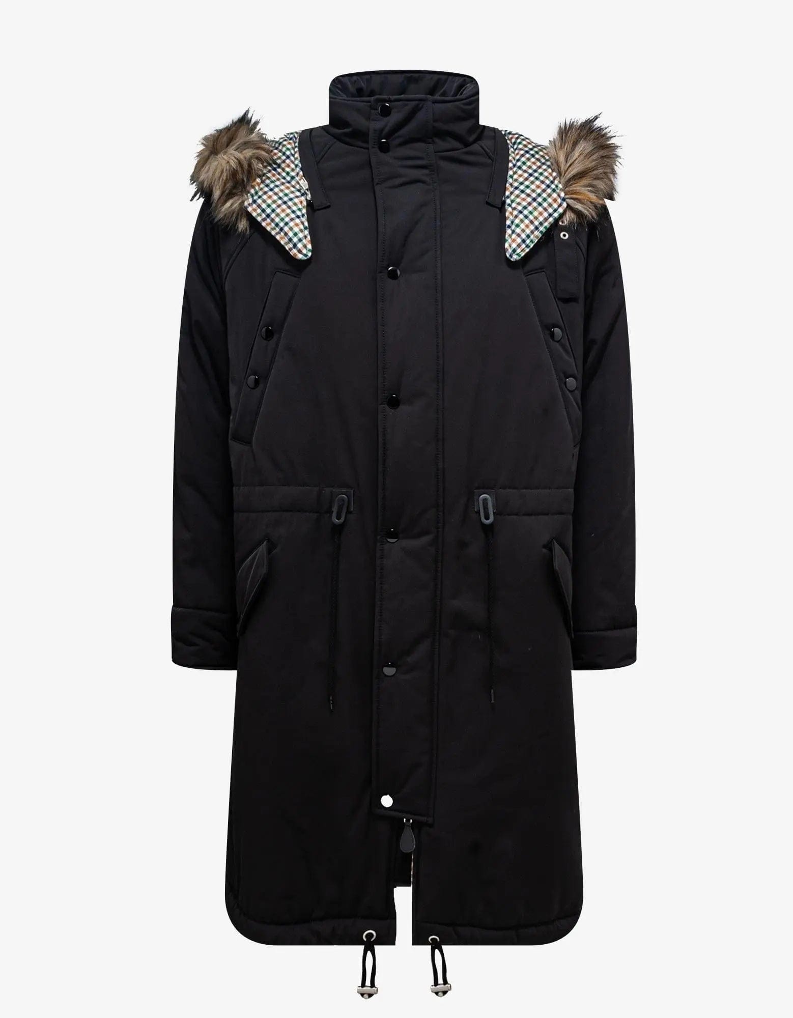 Kenzo Black Winter Parka