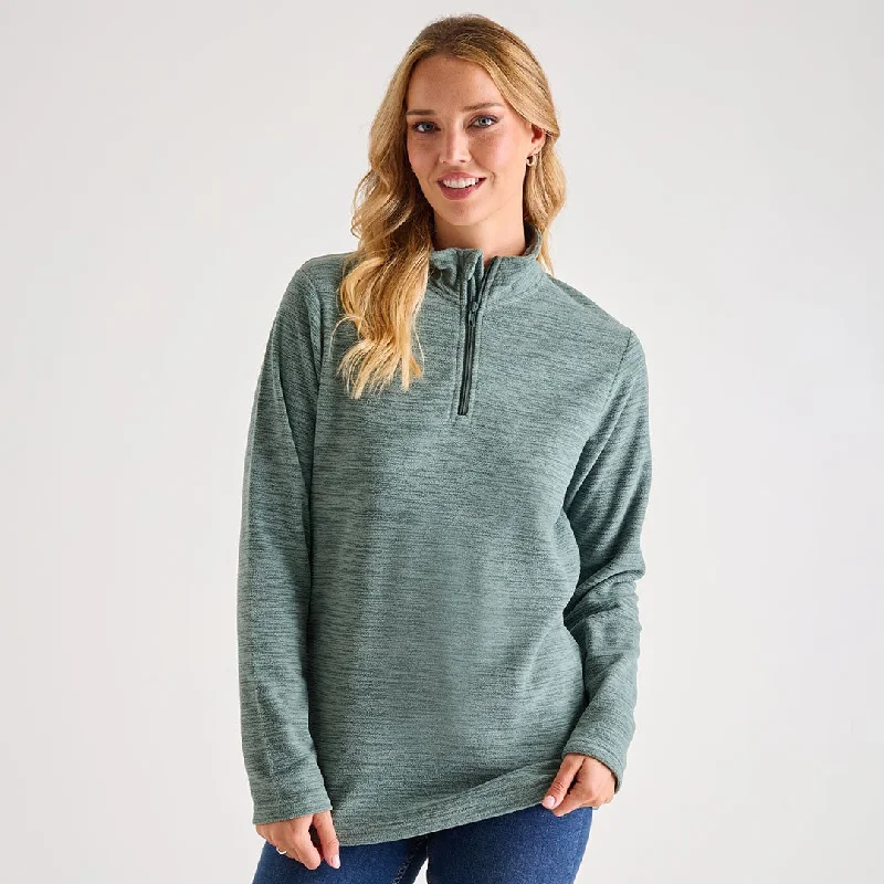 Ladies 1/4 Zip Fleece