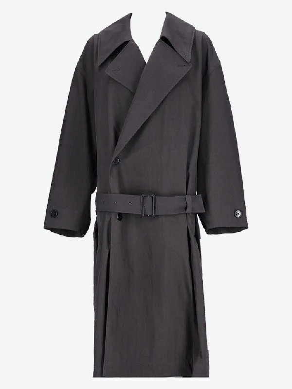 trendy-long-women's-coats-Tibetan trench coat