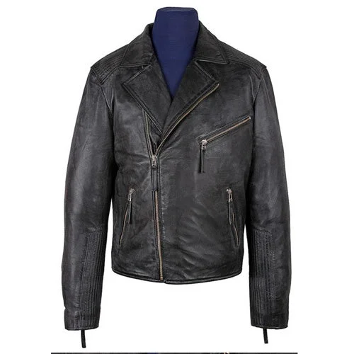 Men's Radom Black Leather Jacket