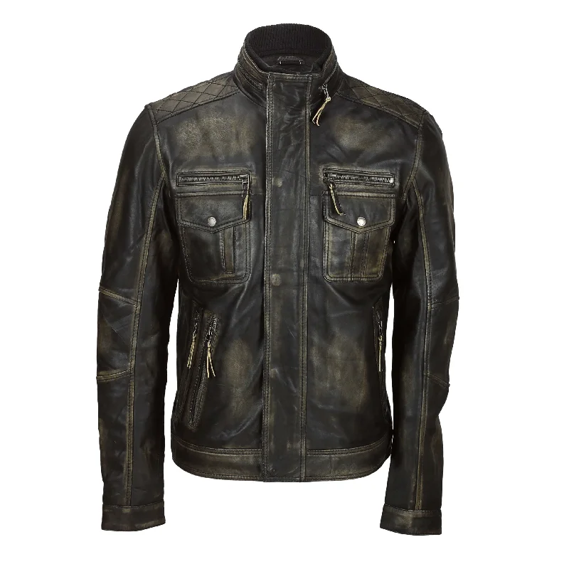 MEN'S RETRO MILITARY STYLE JACKET