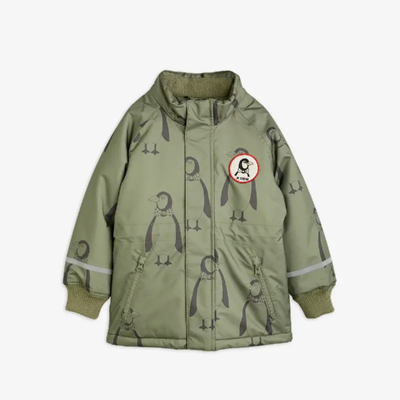 Mini Rodini Penguin K2 Parka Green