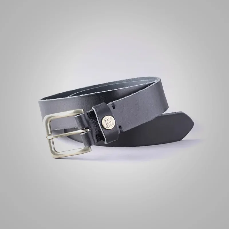 New Women Coffee Handmade Genuine Leather Belt