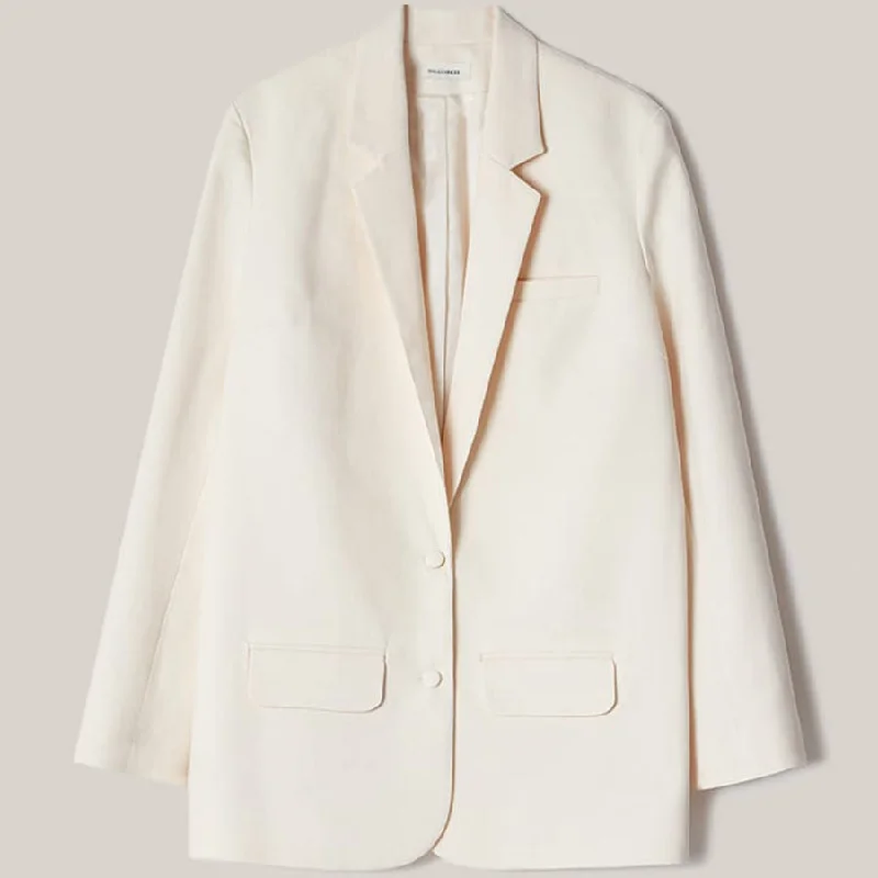 affordable-women's-coats-OVERSIZED VISCOSE BLAZER "BOUVIER" IN NATURAL WHITE