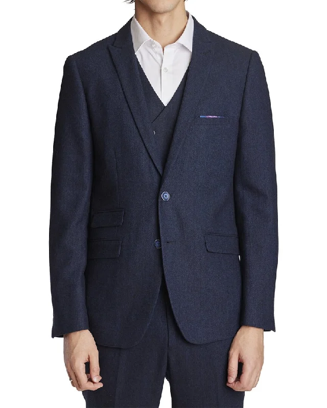 Paisley & Gray Ashton Peak Slim Fit Wool-Blend Jacket