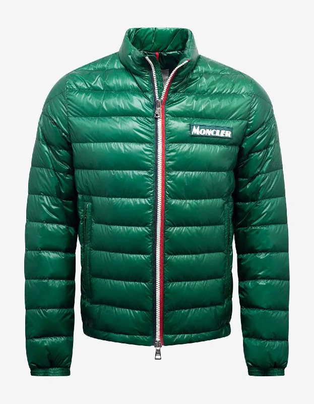 Moncler Petichet Green Nylon Down Jacket