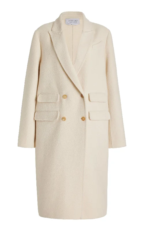 lightweight-women's-coats-Reed Coat in Ivory Double-Face Recycled Cashmere Felt