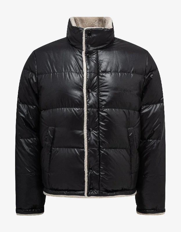 Saint Laurent Black Down Puffer Jacket