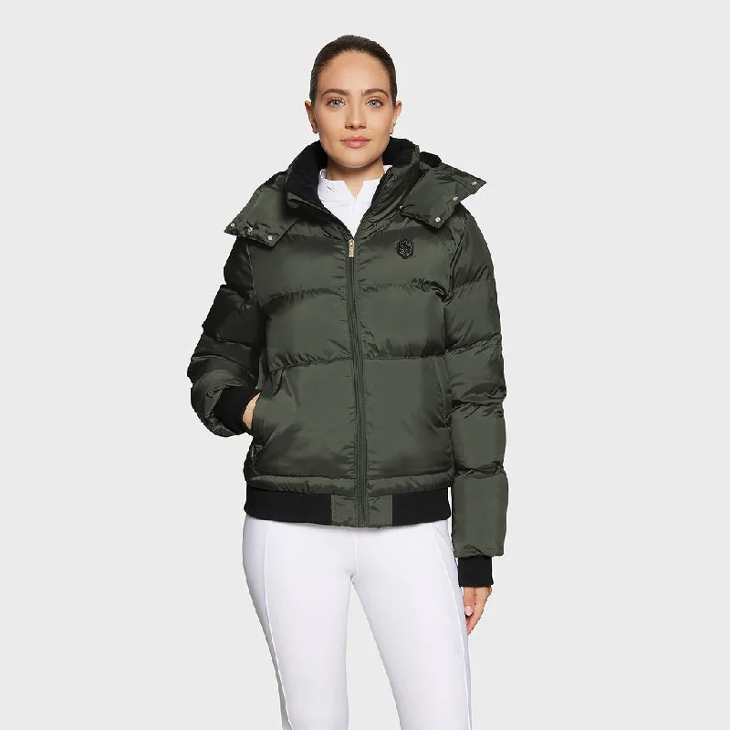 Samshield Ladies Bomber Billie Avocado Metal Eclipse