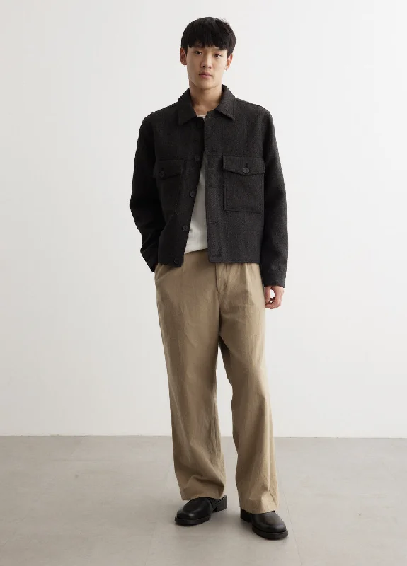 Stereo Textured Work Jacket