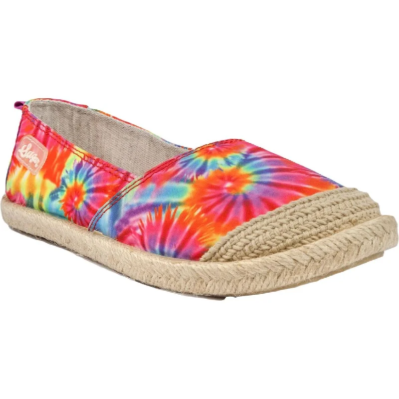 Sugar Womens Evermore Padded Insole Flats Espadrilles