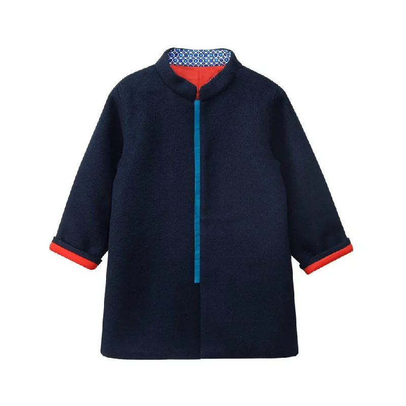 Tang' Roulou Winter Jacket Navy Blue