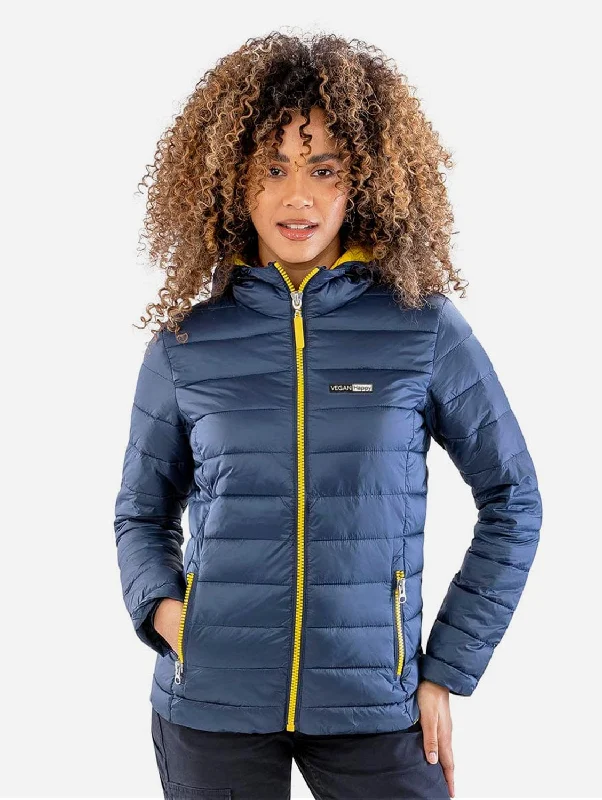 women's-coats-sale-Vegan Women's Urban Snow Bird Puffa Jacket | Multiple Colours