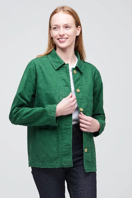 Women's Chore Jacket - Bottle Green