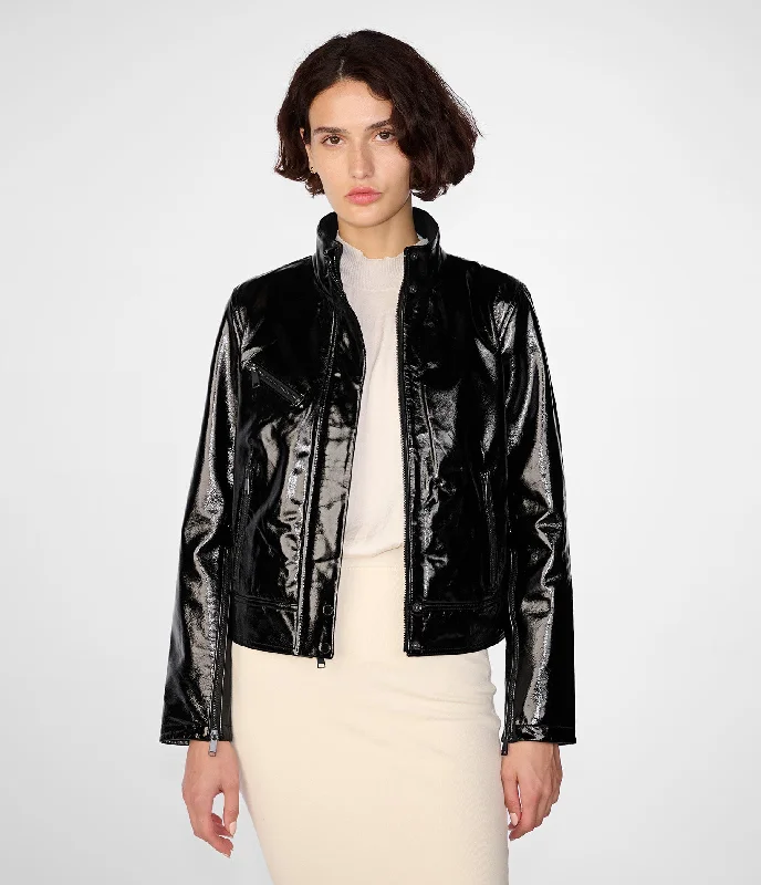 Selena Shine Stand Collar Jacket