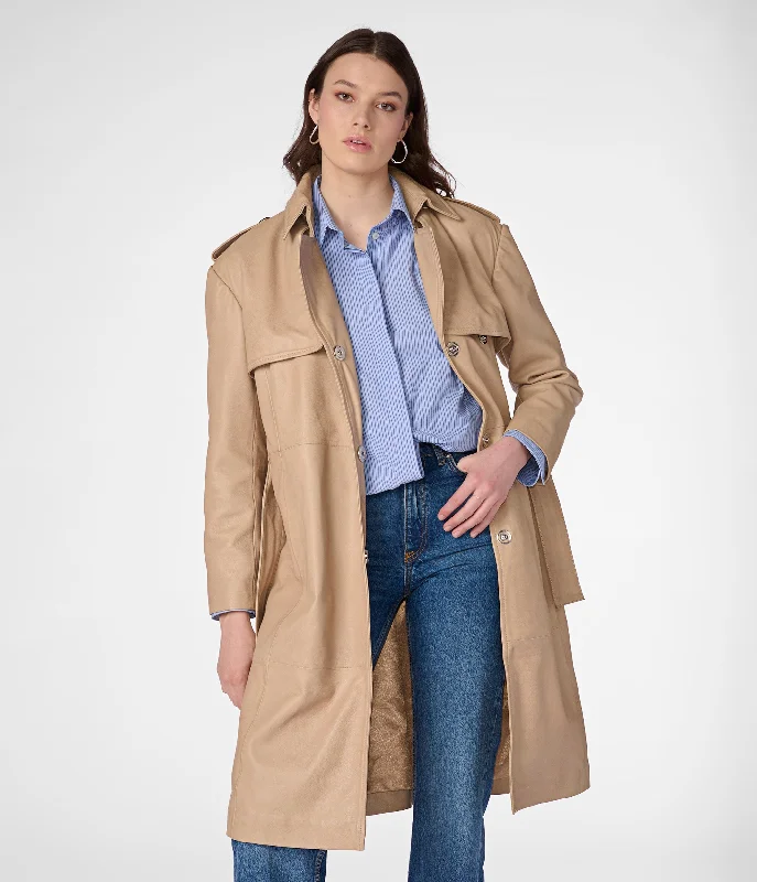 Harper Soft Trench Coat