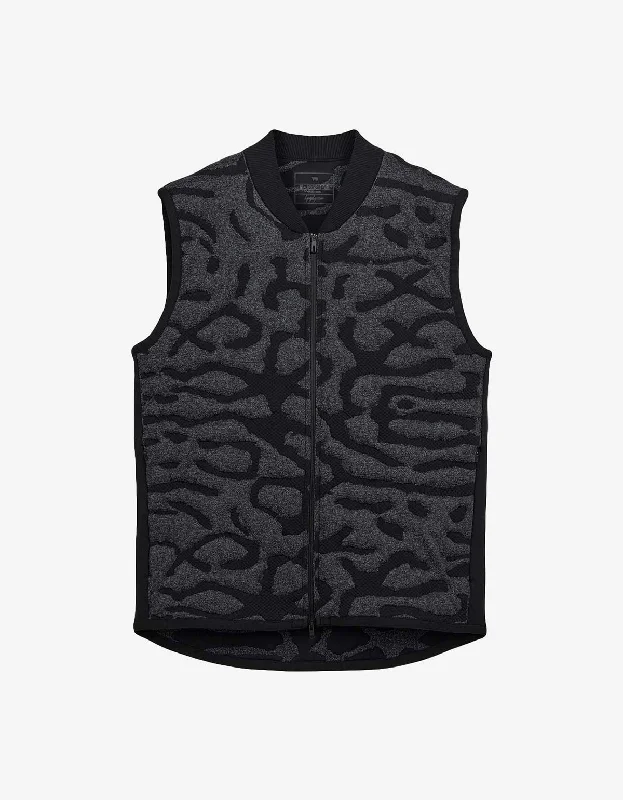 Y-3 Black Running Engineered Insulated Vest