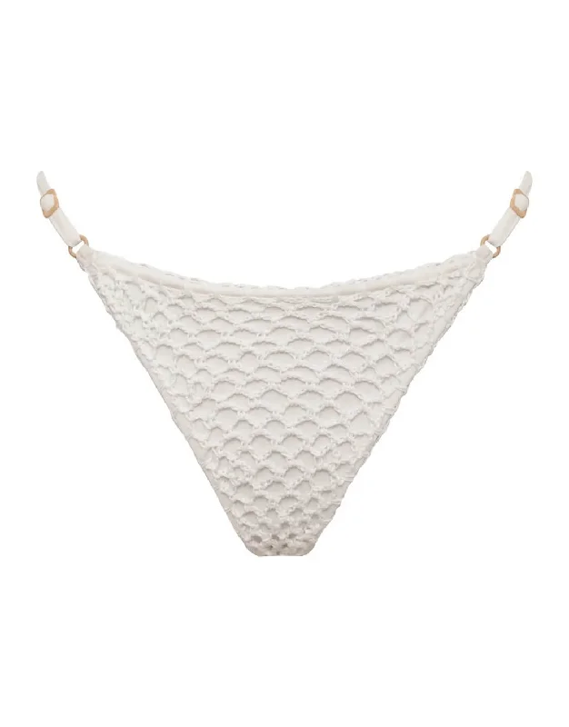 Salé Crochet Bikini Bottom, Pikake