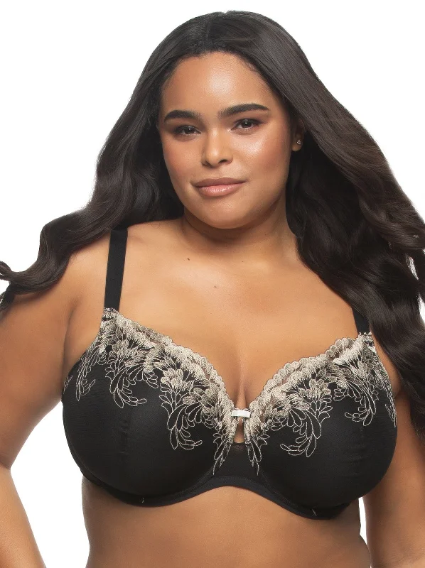 Aura Embroidered Contour Bra