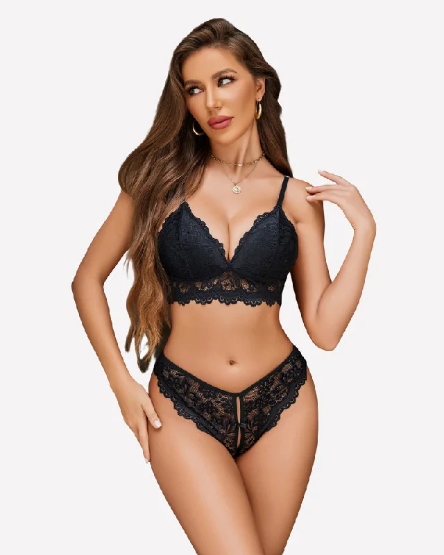 Bra and Panty Sets Lace Bralette Set