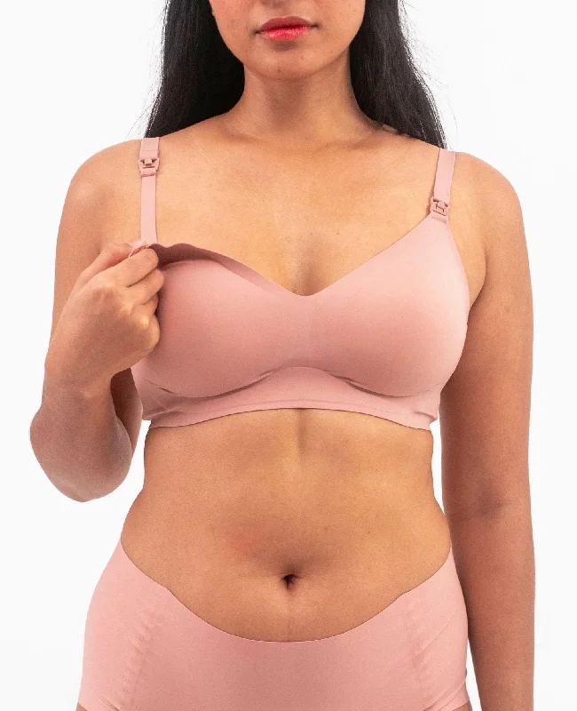 Belle Seamless Nursing Bra (Antibacterial)