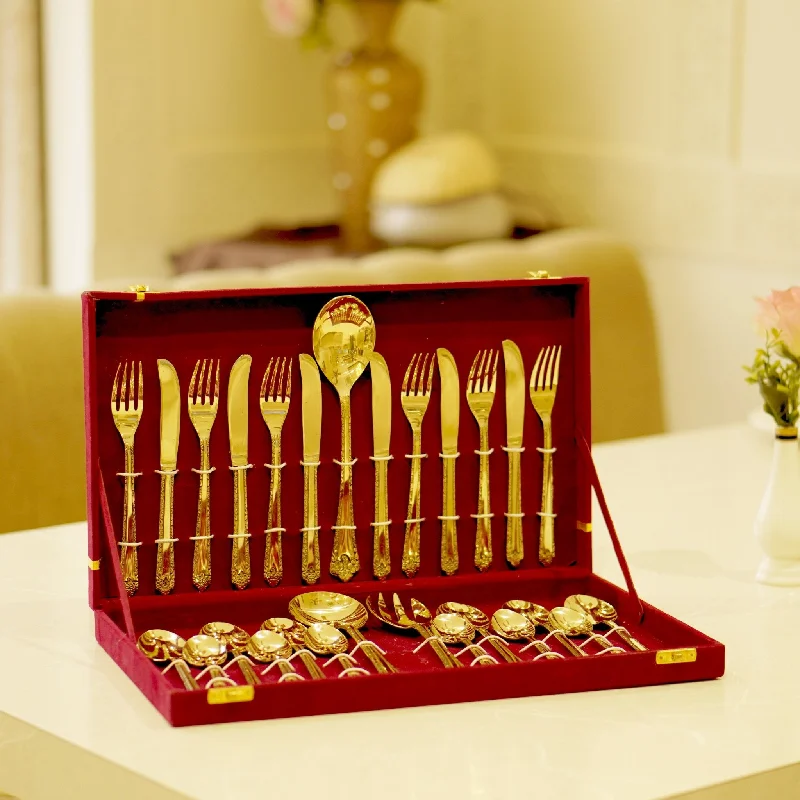 Brass Cutlery Set