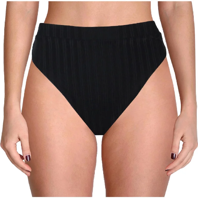 Dolce Vita Womens Banded Solid Swim Bottom Separates