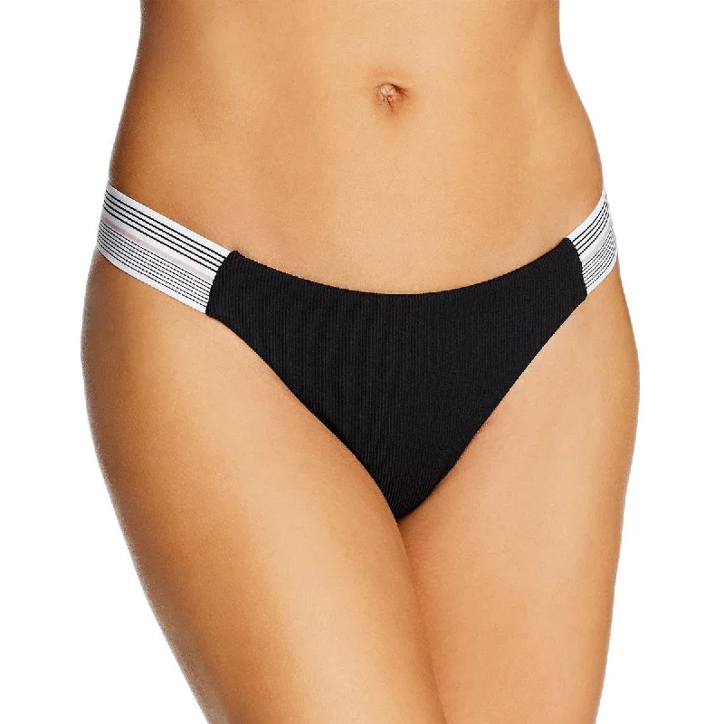 Dolce Vita Womens Striped Hip Swim Bottom Separates