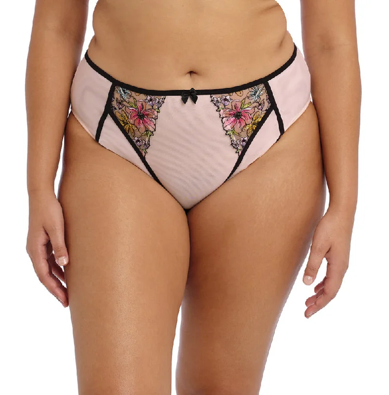 Elomi Carrie Ballet Pink High Leg Brief Panty 301853