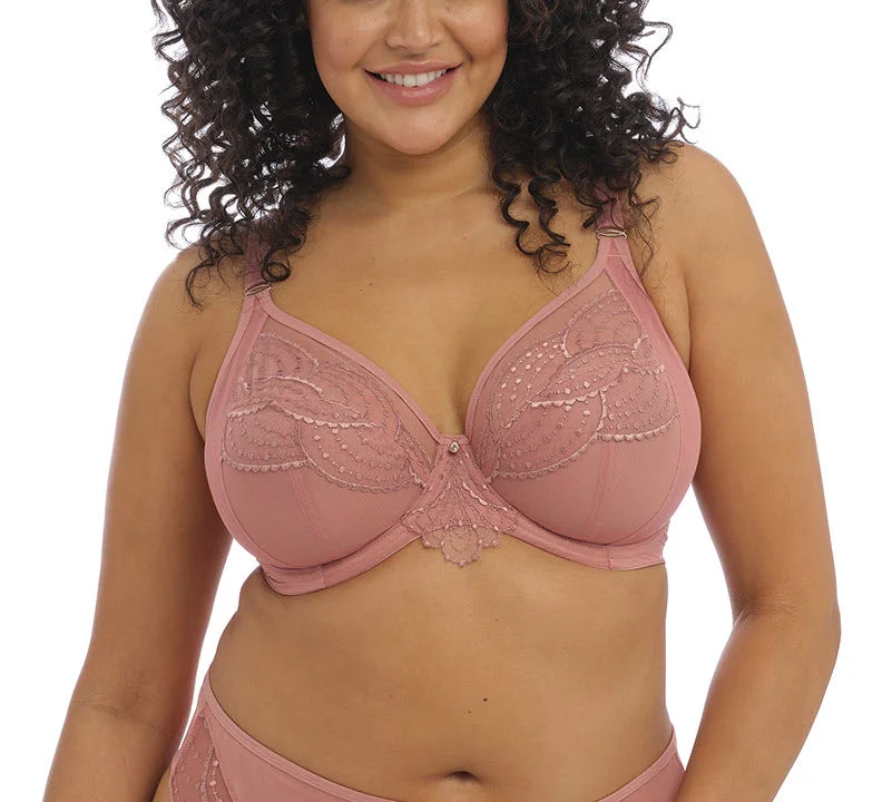 Elomi Priya Rose Gold Unlined Plunge Bra 4550