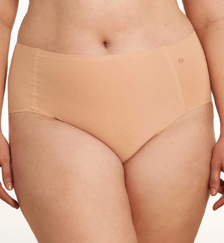 Evelyn & Bobbie High-Waisted Retro Bikini Panty (1704) - Himalayan Salt