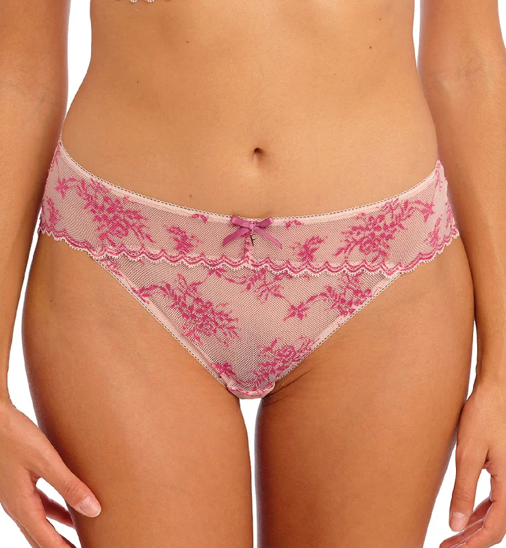 Freya Offbeat Decadence Lace Panty Brief (402550) - Vintage Rose