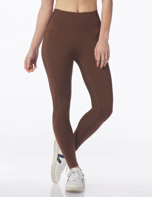 Glyder Women's Tone Up Sculpting Leggings - Espresso Brown