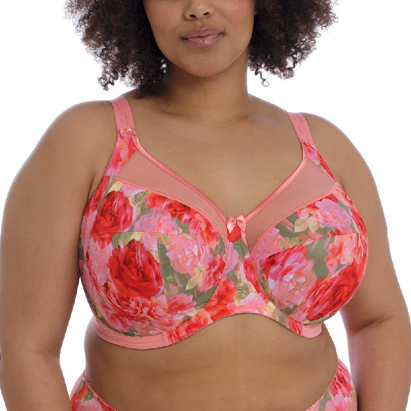 Goddess Kayla Rose Garden Unlined Bra 6162