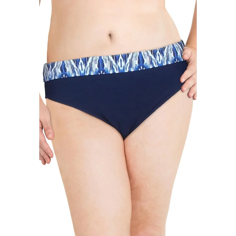 Gottex Womens Printed Foldover Swim Bottom Separates