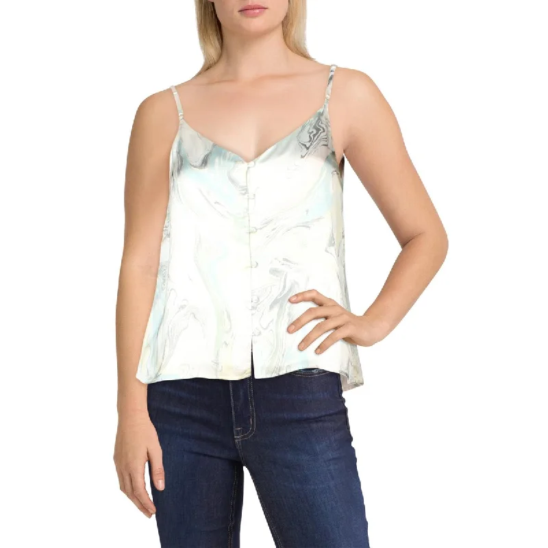 Habitual Womens Clea Paint Back Bun Camisole Top