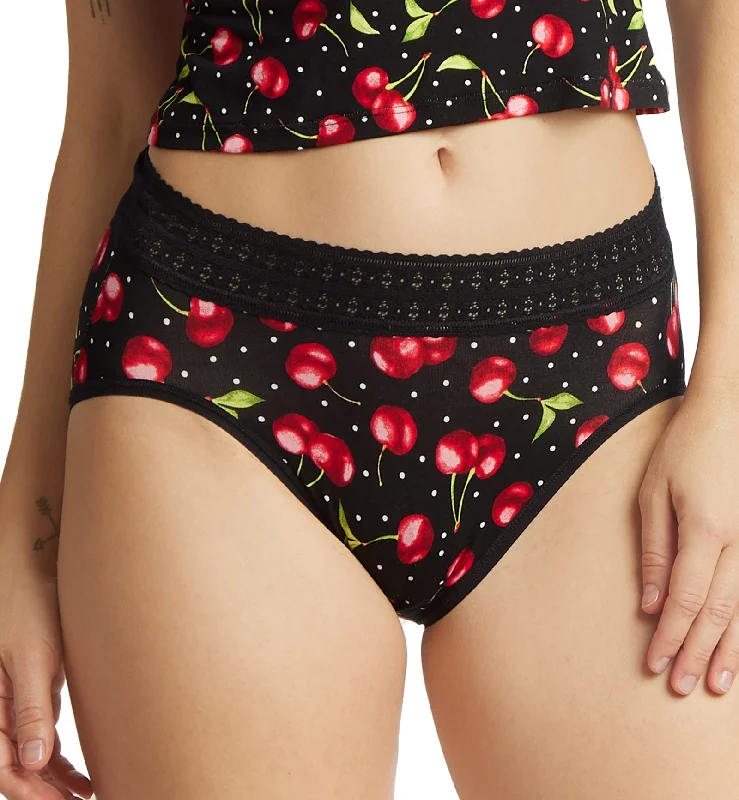 Hanky Panky DreamEase Printed French Brief (PR682464) - Cherry Bomb