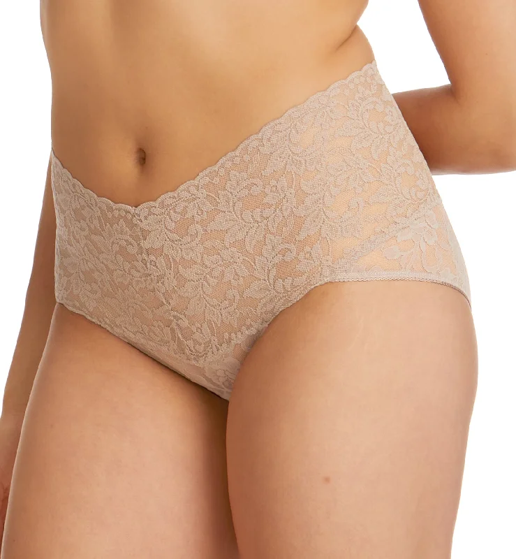 Hanky Panky Retro Lace V-kini (9K2124) - Chai