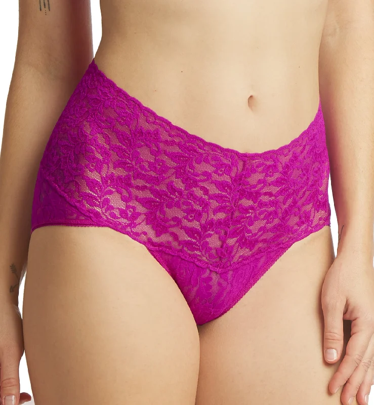 Hanky Panky Retro Lace V-kini (9K2124) - Countess Pink