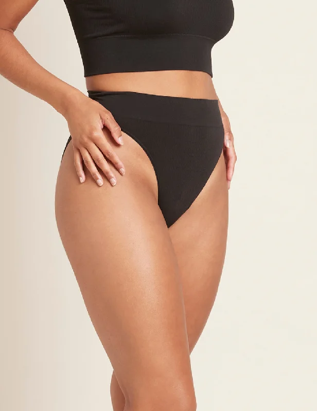 LYOLYTE® Ribbed High Leg Brief