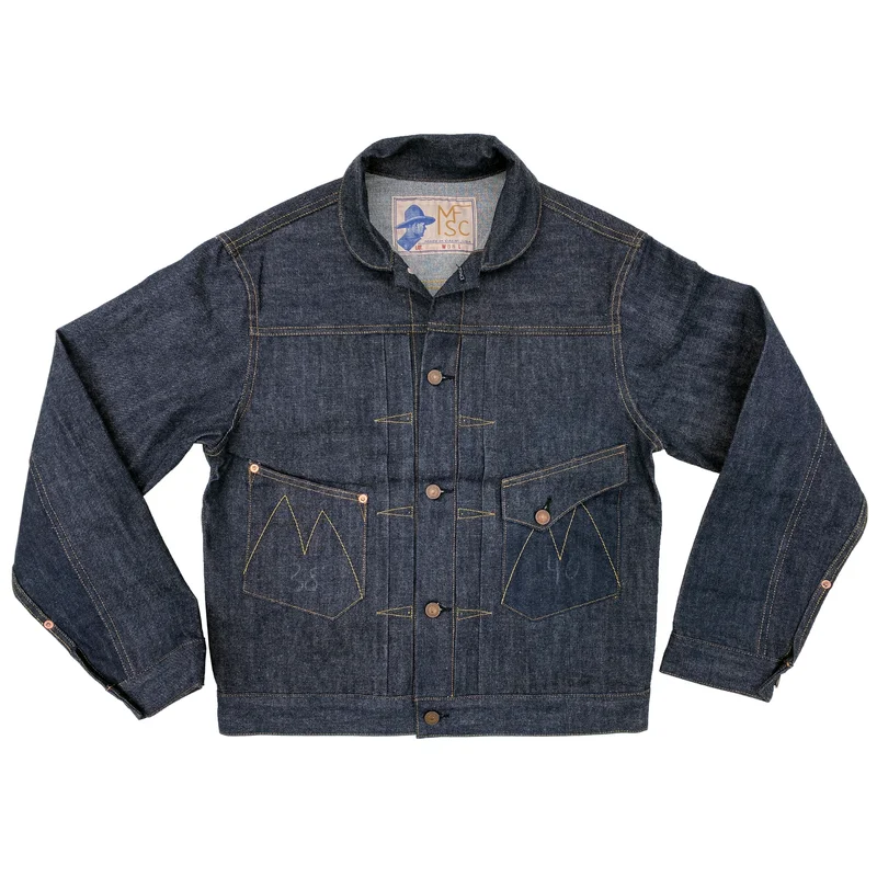 【MISTER FREEDOM】RANCH BLOUSE - 47/66 "TWIN-DENIM" EDITION 旗艦一二代農場外套 / TWIN-DENIM 雙拼布料